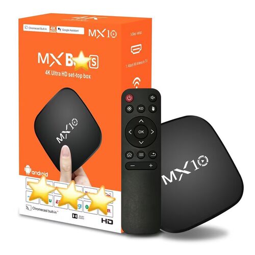 mx10机顶盒 rk3228a安卓10电视盒子4k高清wifi播放器tv box