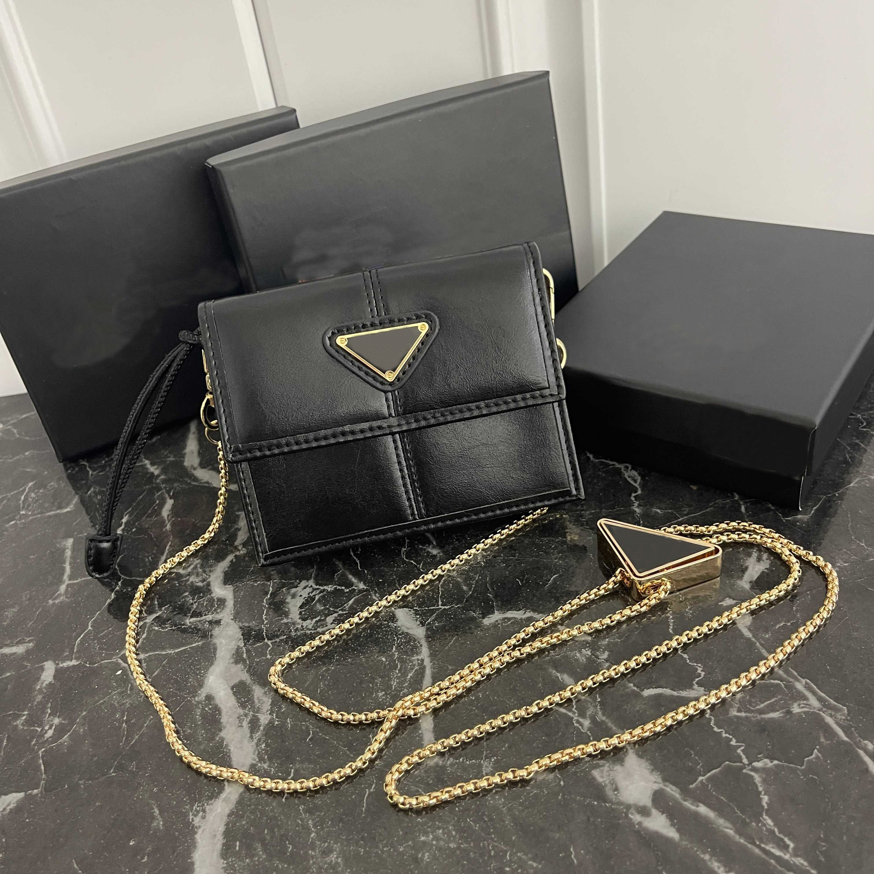 黑色小方包女2025新款高级感小众链条斜挎包迷你口红包