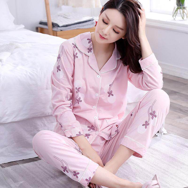 春秋冬装145 150 155cm纯棉家居服小个子妇女装矮个子大码睡衣4XL