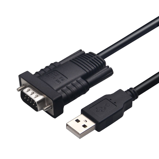 saikang usb转rs232串口线com口DB9转换电脑公头母头usb转串口打印数据线