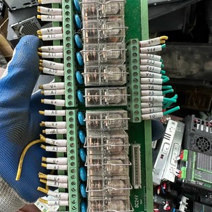 24V直流 16A1R12 议价欧姆龙12路继电器模组 型号QX