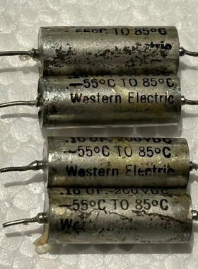 议价40115西电0.1UF200V胆机耦合4支，尺寸21×9M