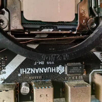 议价华南金牌X99一8M一F主板一张，带E5一1630V3 CP