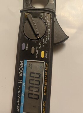 议价台湾宝华PROVA 11数字钳形表，AC/DC电流电压测量，