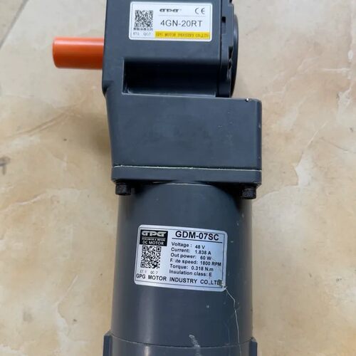议价GPG直流减速电机，型号GDM-07SC，带变向减速机型号4