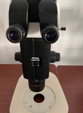 议价尼康SMZ18高端体式三目显镜，配备1X目镜和物镜，成色几