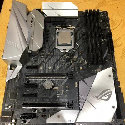 议价i7 8700k 华硕z370e gaming主板