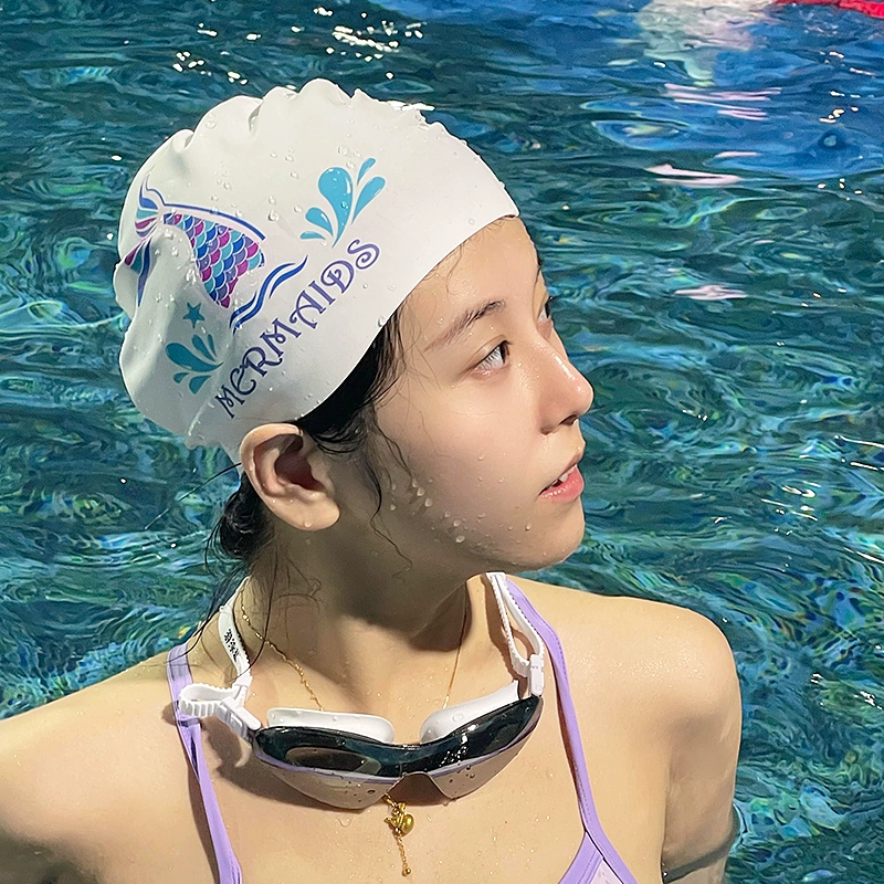 美人鱼专业游泳帽女长发加大高