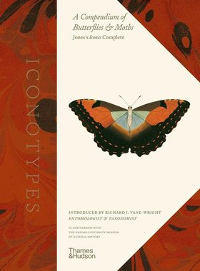 【现货】琼斯图标大全:蝴蝶及飞蛾简编 Iconotypes: A compendium of butterflies and moths. Jones