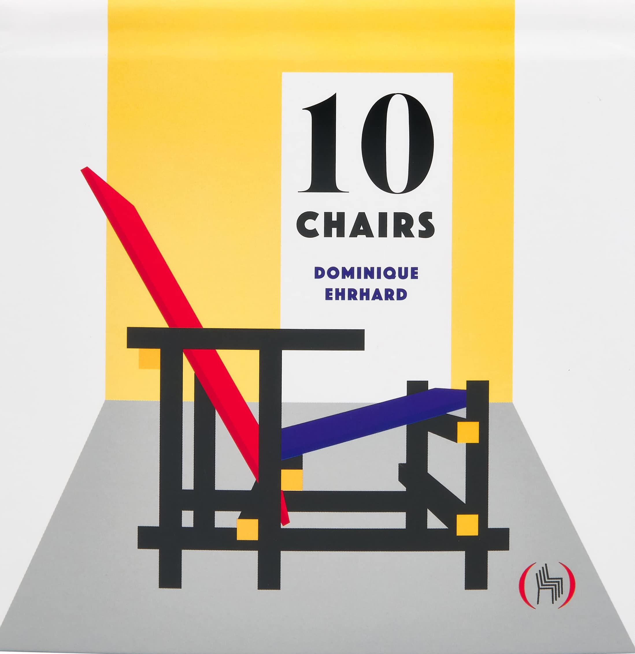 【现货】立体书《十把椅子》10 Chairs 10把设计大师椅 多米尼克·埃拉尔 Dominique Ehrhard 十把椅子立体书｜老佛爷书店