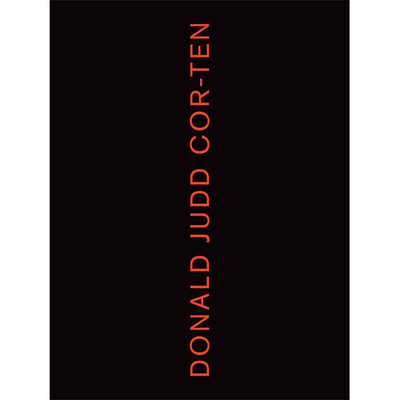 绝版现货DonaldJuddCor-ten
