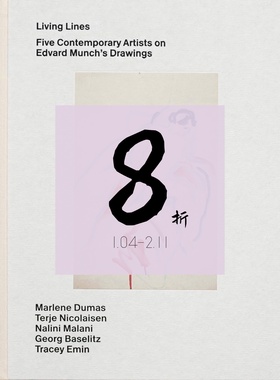 【现货】Living Lines – Five Contemporary Artists on Edvard Munch’s Drawings: Five Contemporary Artists on Edvard