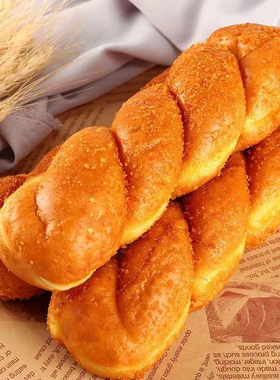 酸奶味夹心大麻花面包整箱早餐网红零食小吃夜宵充饥休闲食品批发