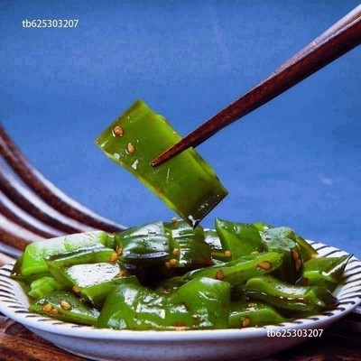 Yihai亿海香辣裙带菜梗段海藻海白菜泡发凉拌菜即食下饭300g/袋