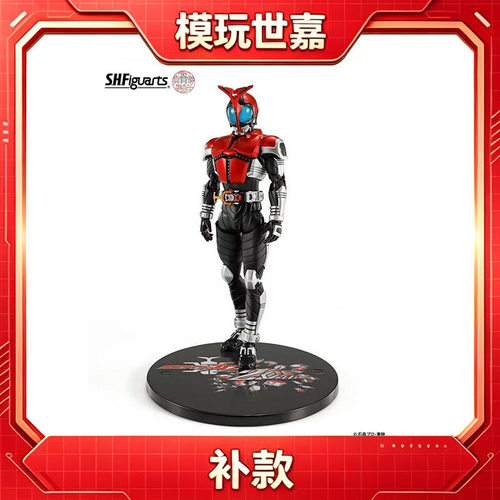 万代 shf 真骨雕 假面骑士 甲斗王 20周年纪念版 可动手办模型
