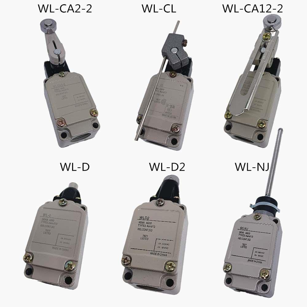 行程开关WLCA2-2 WL-CL WL-CA12-2 WL-D WL-D2 WL-NJ限位开关滚轮
