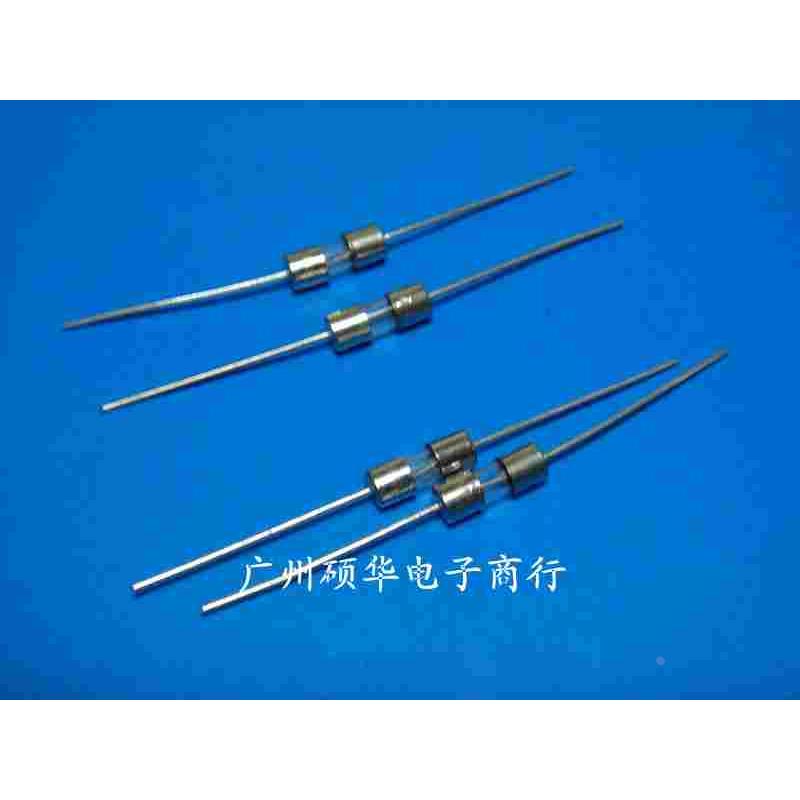 玻璃保险管3*10 2A/250V 带引线 优质保险丝3X10 2AL250V 带引脚