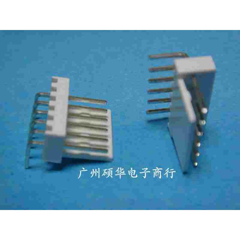 连接器2510-6AW弯脚 针座 接插件2510-6AW 脚距2.54 500个/65块