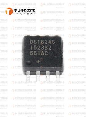 全新原装 DS1624S+T&R SOIC-8封装 贴片DS1624S温度传感器 IC芯片