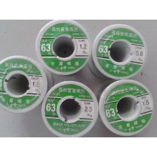 吉星 品牌焊锡丝 63% 高纯度免清洗 1.0mm 焊锡丝 含松香 锡线