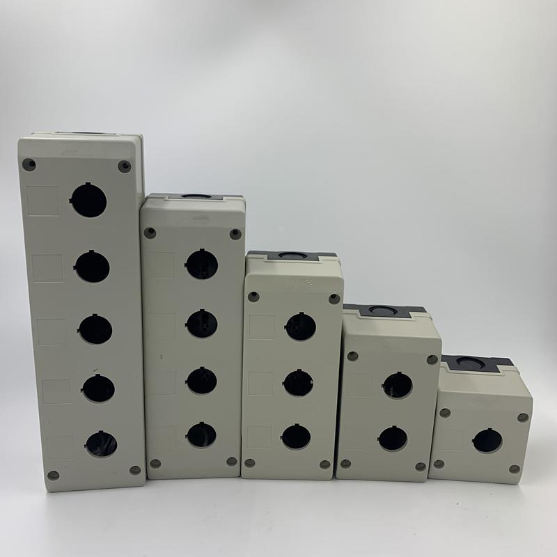 TN2-B1按钮盒1孔 TN2-B2防水盒B3位开关盒 B4 B5控制盒22MM 25 30