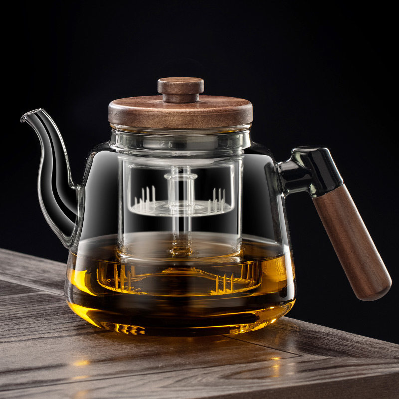 2025新款侧把壶电陶炉煮茶器加厚大容量蒸煮一体喷淋式玻璃煮茶壶,餐饮具,茶壶,淘宝优惠券,粉丝福利购,淘宝优惠卷