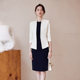 两件套 外套长袖 诗璐雅气质职业连衣裙主持人美容院经理职业装 西装