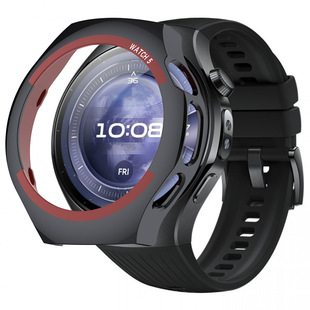 适用华为watch5保护壳秒变太空探索版表壳46mm保护套GT5半包边框Huawei watch4pro智能运动42mm手表配件