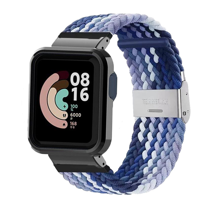 适用红米redmi1/2表带小米watch手表2尼龙腕带智能手表运动手环表链