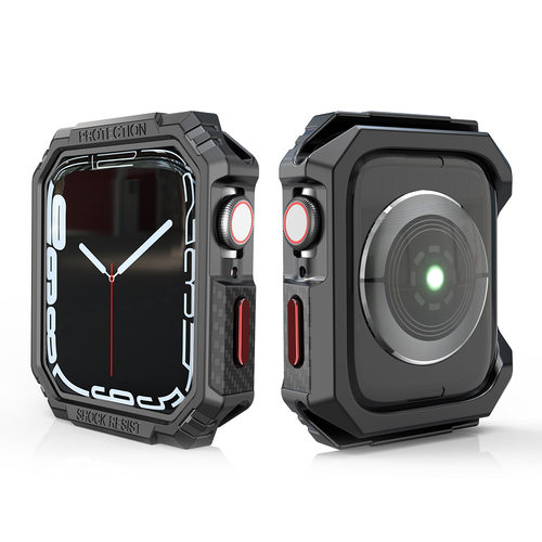 iwatch7保护壳双色铠甲TPU+PC