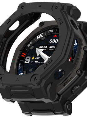 适用华米T-rex3pro手表壳amazfit半包智能表48mm运动防水p保护套por镂空trex3pr0表壳rxe软壳amazfitt外壳