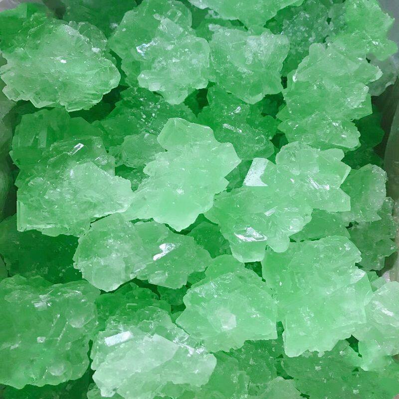 冰糖硬糖金银花冰糖500g绿色冰糖多晶体大颗粒糖果老黄柱袋装包邮