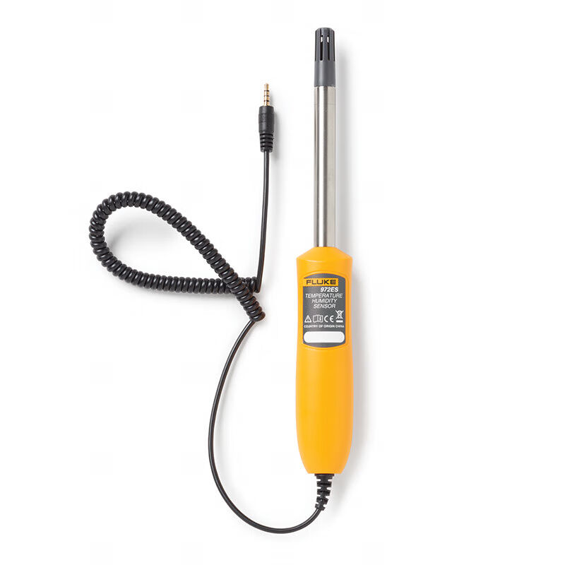 福禄克(FLUKE)F972ES手持式温湿度检测仪外置传感器量程-40°C~10