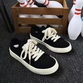 黑色百搭休闲板鞋 新款 小众复古学生 男2026春季 嘉珩策百货V帆布鞋