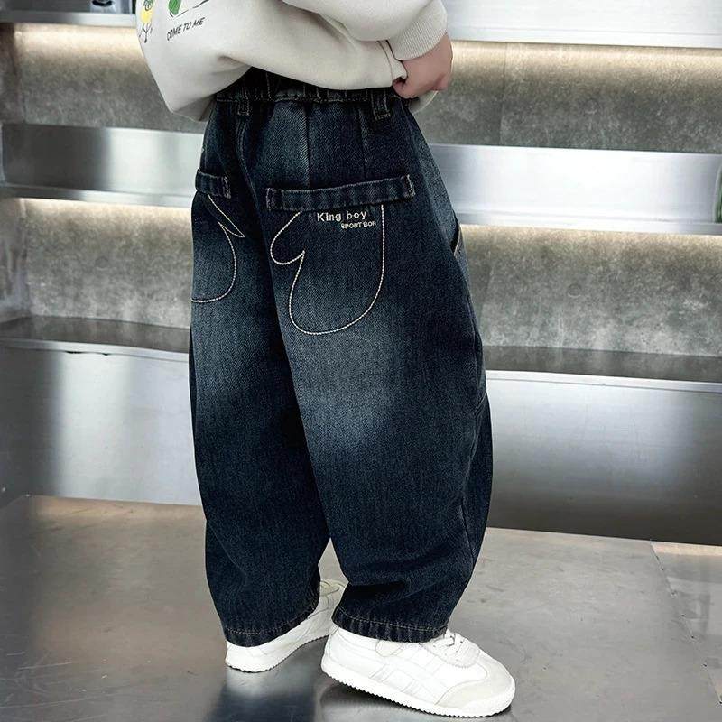 天华顺志男童秋装牛仔裤子秋冬款一体加绒加厚休闲长裤冬季大儿童,童装/婴儿装/亲子装,儿童牛仔裤,淘宝优惠券,粉丝福利购,淘宝优惠卷