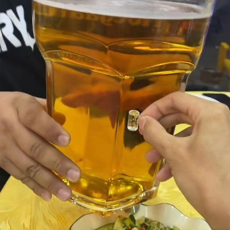 抖音同款千杯不醉杯子超级mini酒杯袖珍小啤酒杯小趴菜杯子1毫升