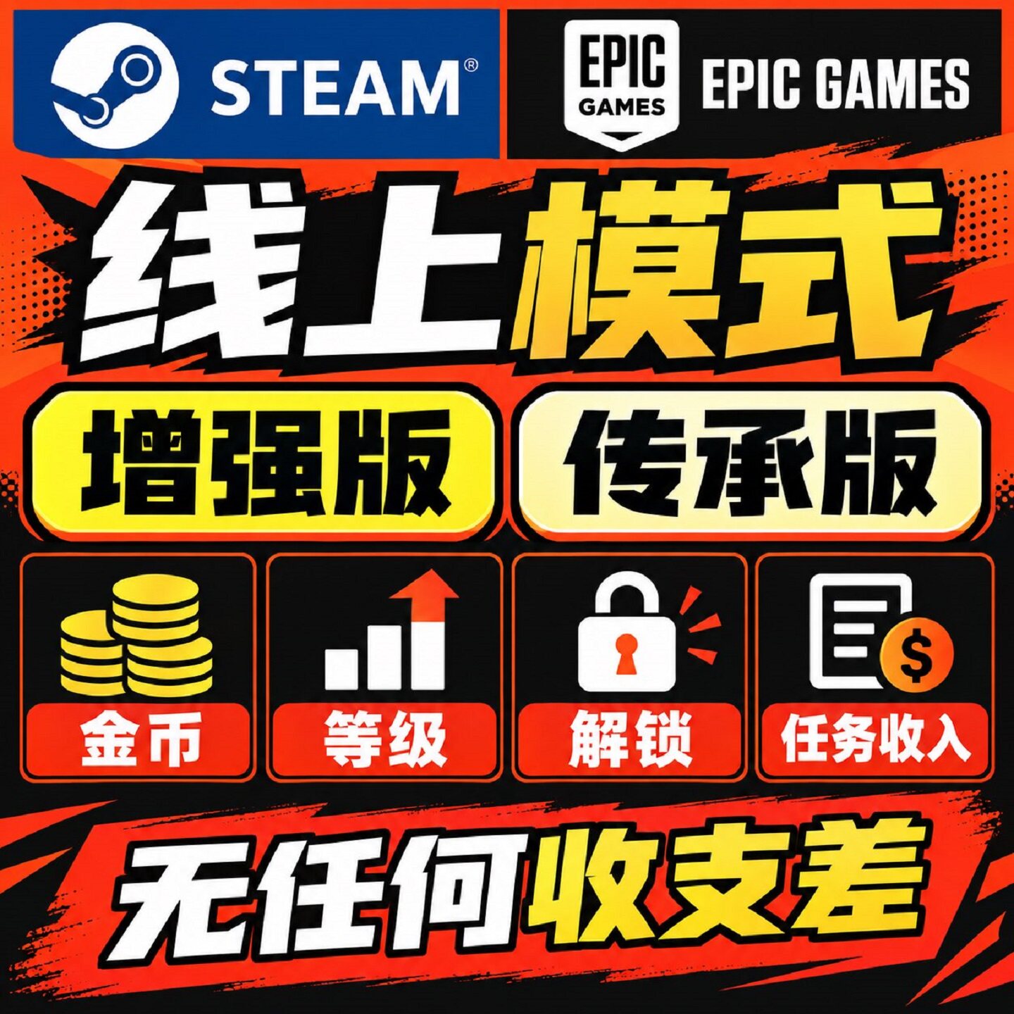 steam刷钱m增强版 传承版STEAM