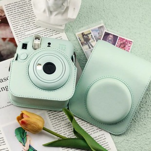 【升级款】富士mini12保护套相机包拍立得instax mini 12保护壳收纳包壳套包迷你11通用保护包斜跨包可爱配件