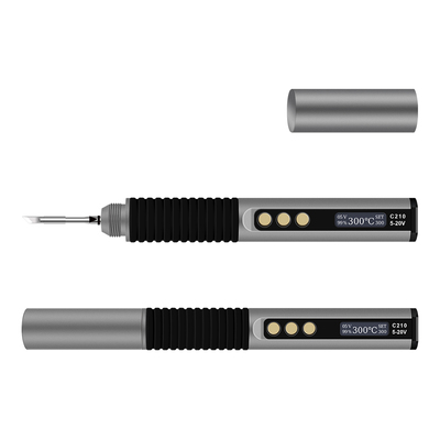 便携式C210电烙铁焊台数显多功能焊锡家用精密焊接带休眠210lite