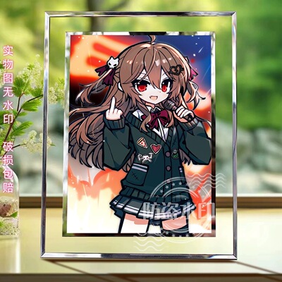 蜂群女王3D水晶玻璃相框定制