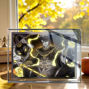 非人哉仙山琼阁漫画周边正版水晶玻璃相框立牌摆件高颜值礼物装饰