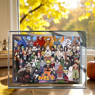 火影合照水晶玻璃高清照片相框定送女生闺蜜朋友同学生日礼物摆台