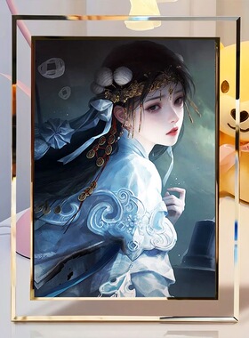 纸嫁衣周边水晶玻璃相框摆件
