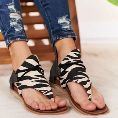 女平底罗马凉鞋 Summer Ladies Flat Shoes For Women Sandals 43