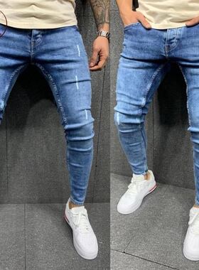 2020jeans牛仔裤男 jogger pants trousers for men 网红牛仔裤男
