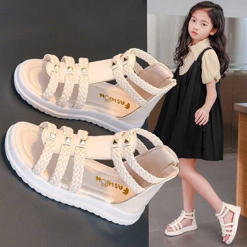 Girls Sandals Summer Shoes Kids Children Baby Girl Student