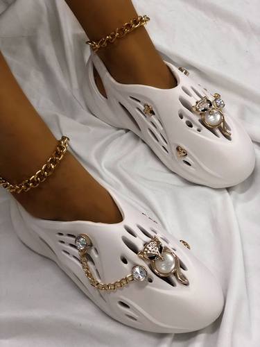 36-45凉鞋女 Lazada summer plus size flat sandals beach shoes