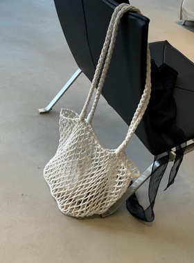 日销2000+爆款百搭韩系编制包单肩包(配网网包)  88002211#  TXQ