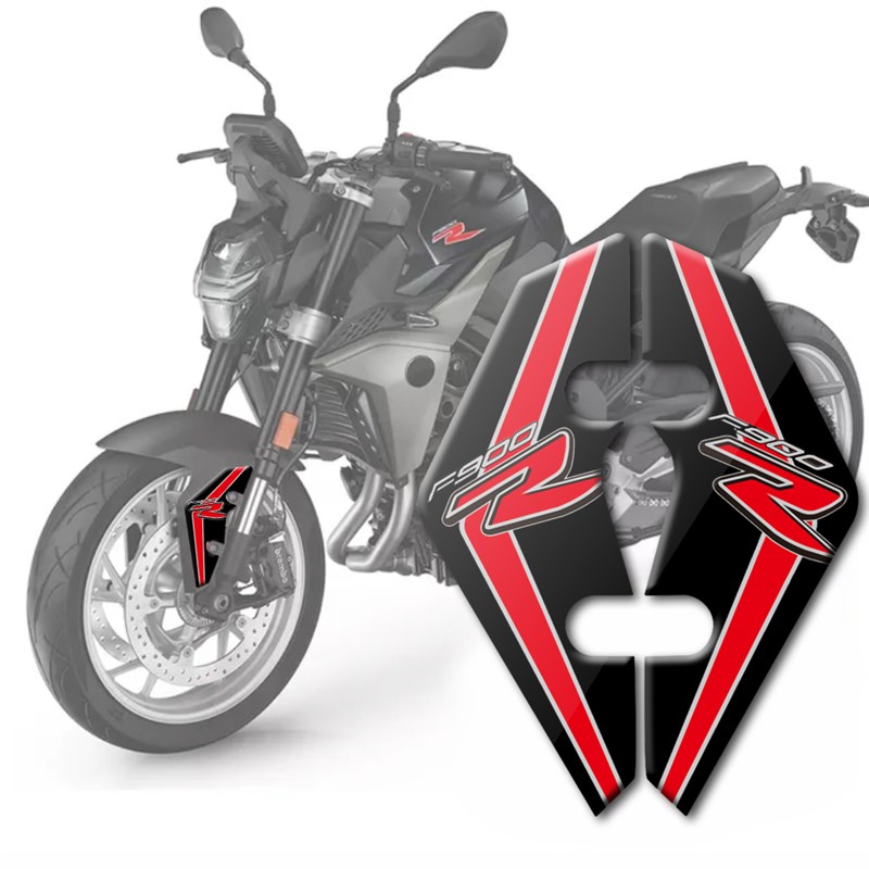 速发适用BMW/F00r贴纸201-2022年摩托车贴花立体前挡泥板贴画