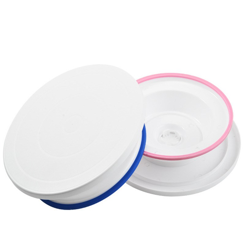 速发家用轻便稳具11寸蛋糕料花台烘焙工固塑裱防滑裱花转盘蛋糕转